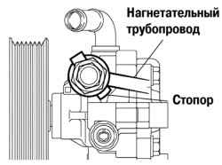 Установка нагнетательного трубопровода